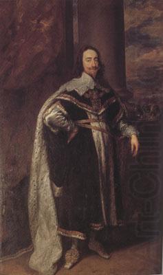 Charles I in Garter Robes (mk01), Peter Paul Rubens